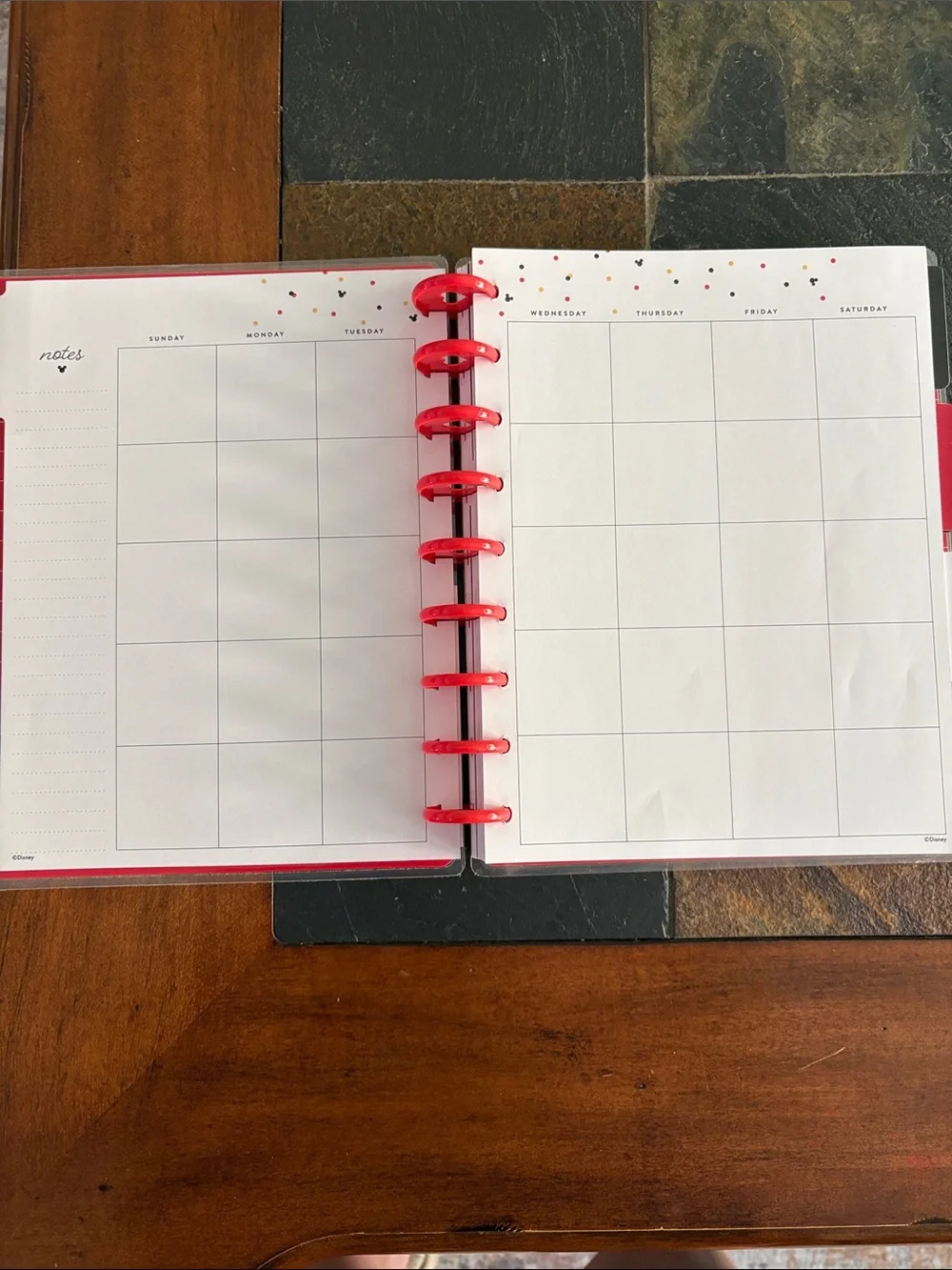 The Happy Planner bright red